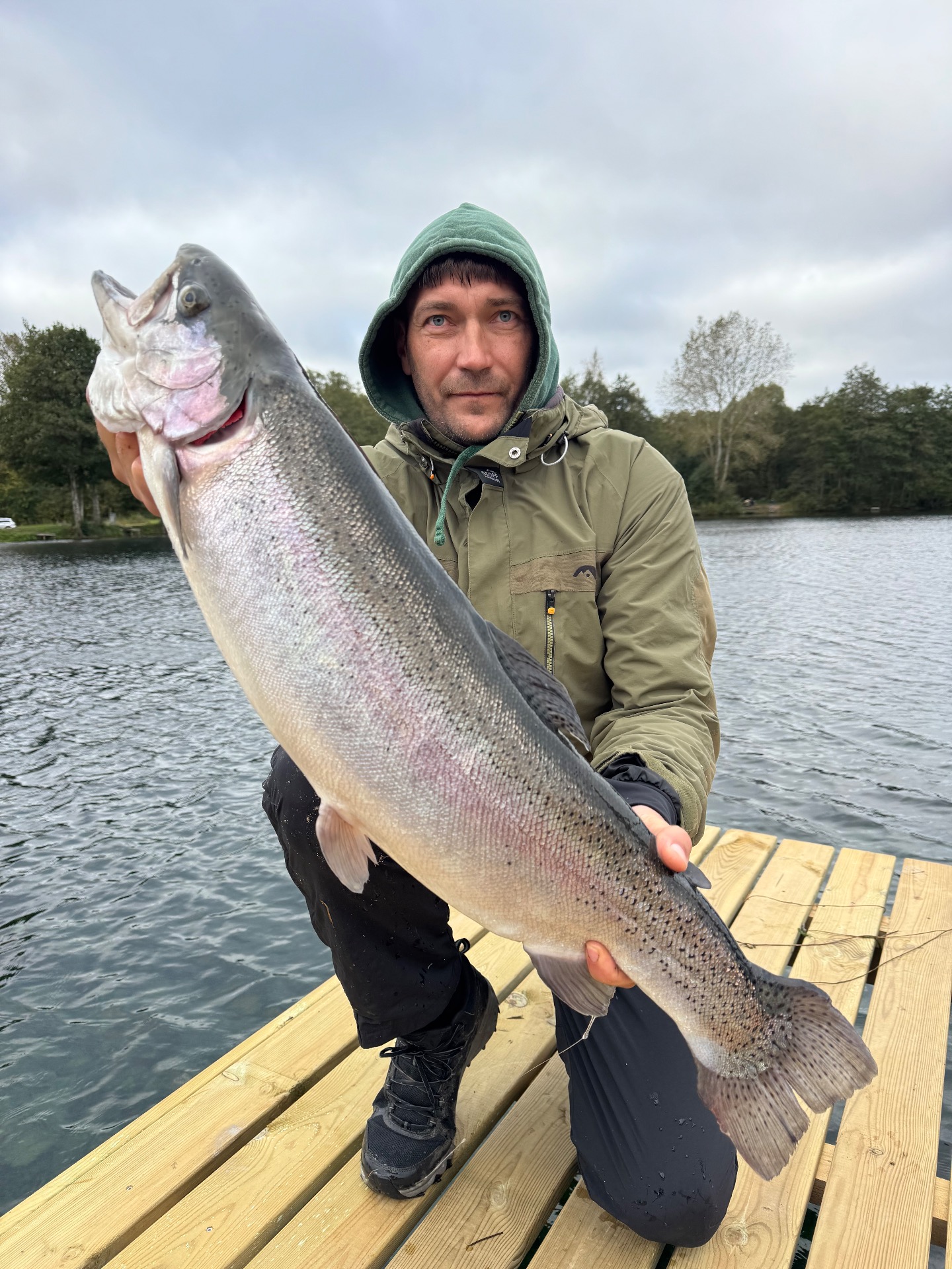 Der kom fisk torsdag 16 oktober.